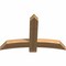 Ekena Millwork Bellingham Timber Gable Bracket, Western Red Cedar, 48"W x 32"H x 3 1/2"D x 5 1/2"F, 16/12 Pitch GBW048X32X0406BEL00SWR - alternate 2